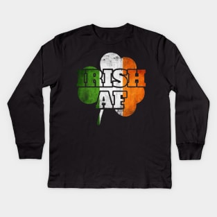 Irish AF Kids Long Sleeve T-Shirt